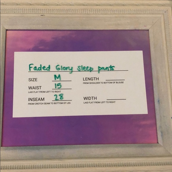 Faded Glory Intimates & Sleepwear Faded Glory Flannel Pajama Pants